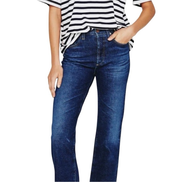 Kinsley 360° HIGH-RISE CROPPED 360° STRETCH DENIM - Picture 1 of 11